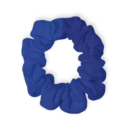 Vibrant Blue Scrunchie - Soft Hair Tie for Everyday Style
