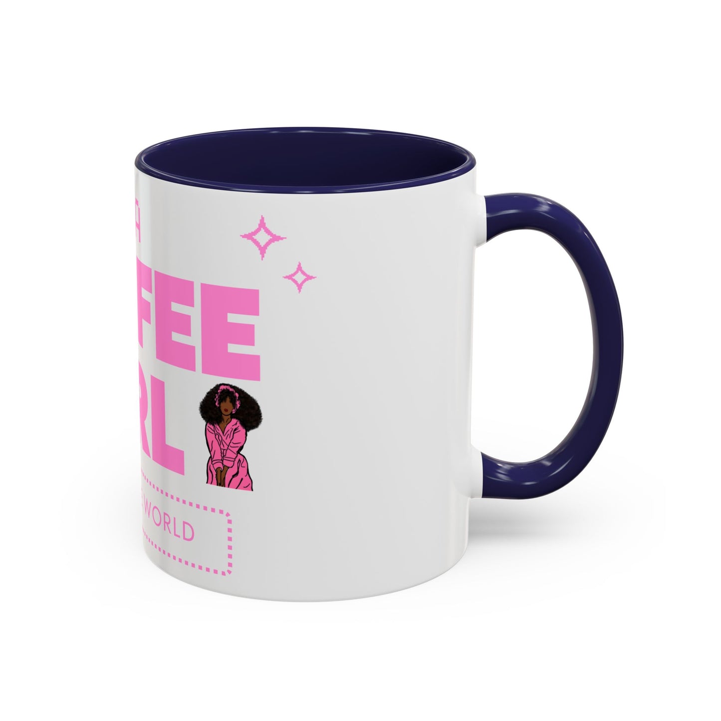 I'm a Coffee Girl Accent Mug – Perfect Gift for Coffee Lovers