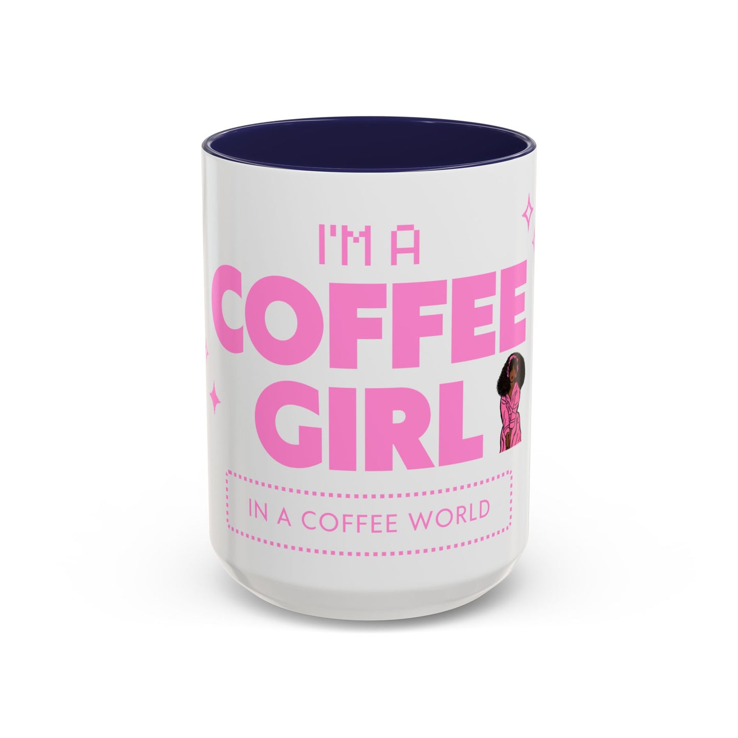 I'm a Coffee Girl Accent Mug – Perfect Gift for Coffee Lovers