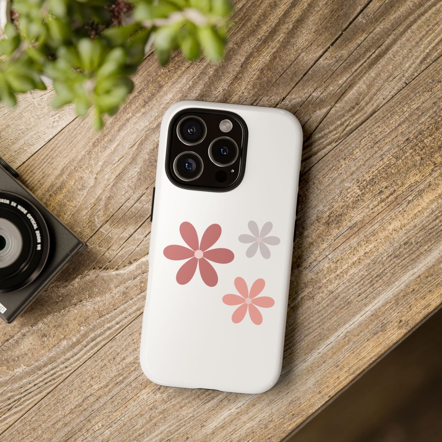Floral Tough Phone Case – Durable & Stylish Protection for Your Device