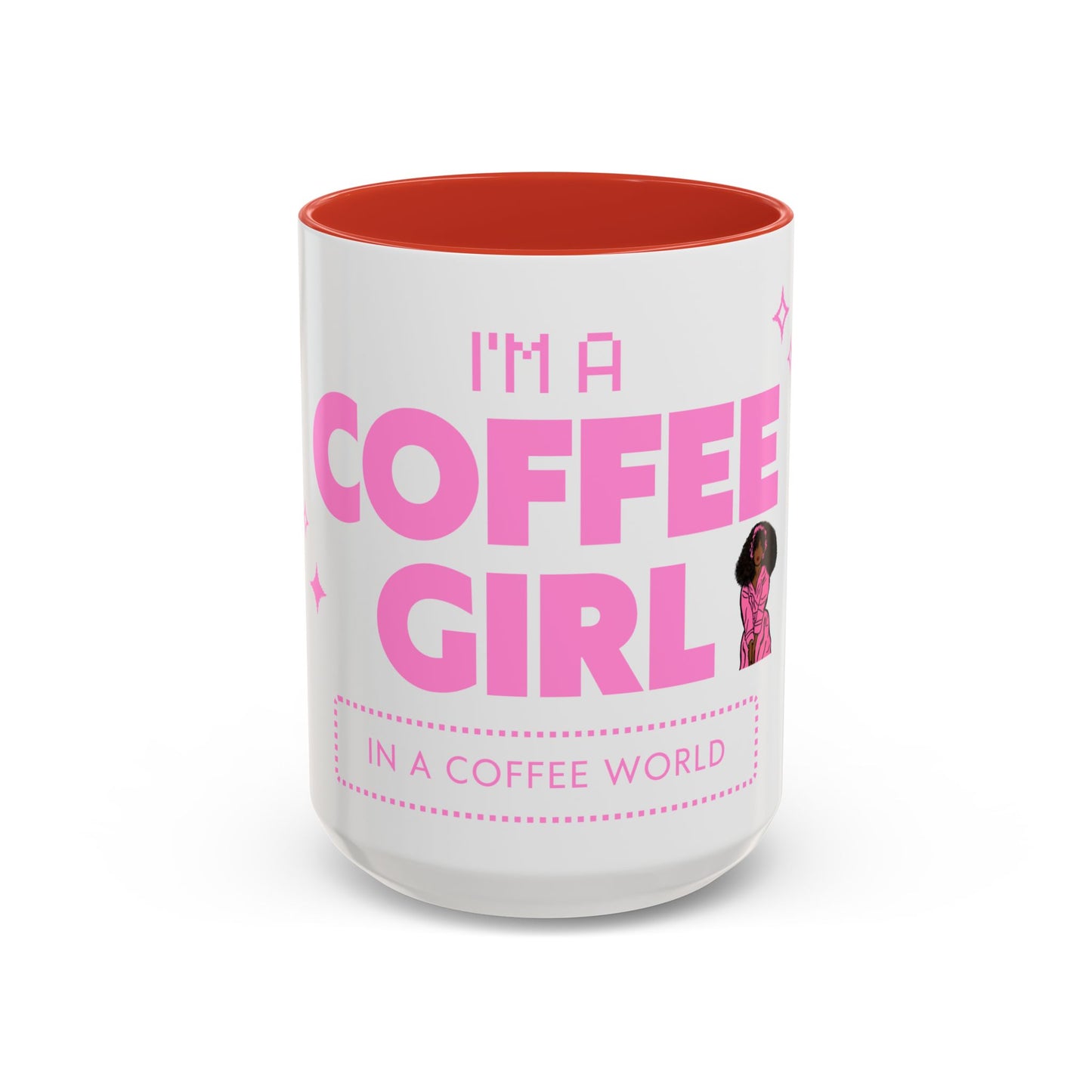 I'm a Coffee Girl Accent Mug – Perfect Gift for Coffee Lovers