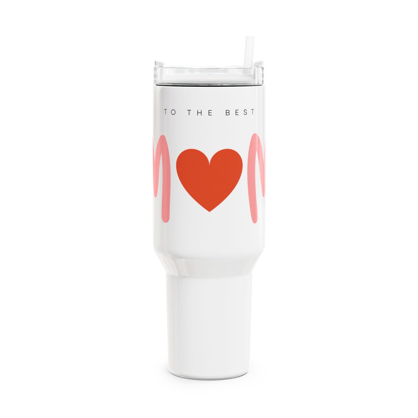 Love Bonding 40oz Tumbler - Heart Hand Design for Moms & Dads