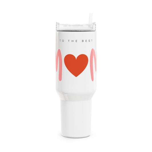 Love Bonding 40oz Tumbler - Heart Hand Design for Moms & Dads