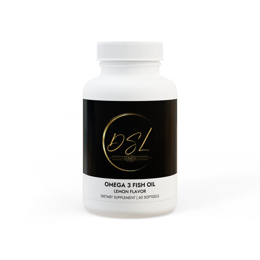 Omega 3 Fish Oil Supplement (60 Softgels)
